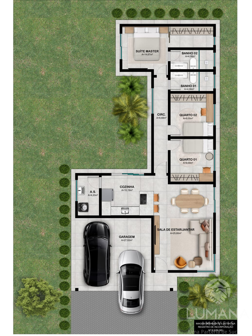 Casa em Residencial Próximo ao centro da cidade