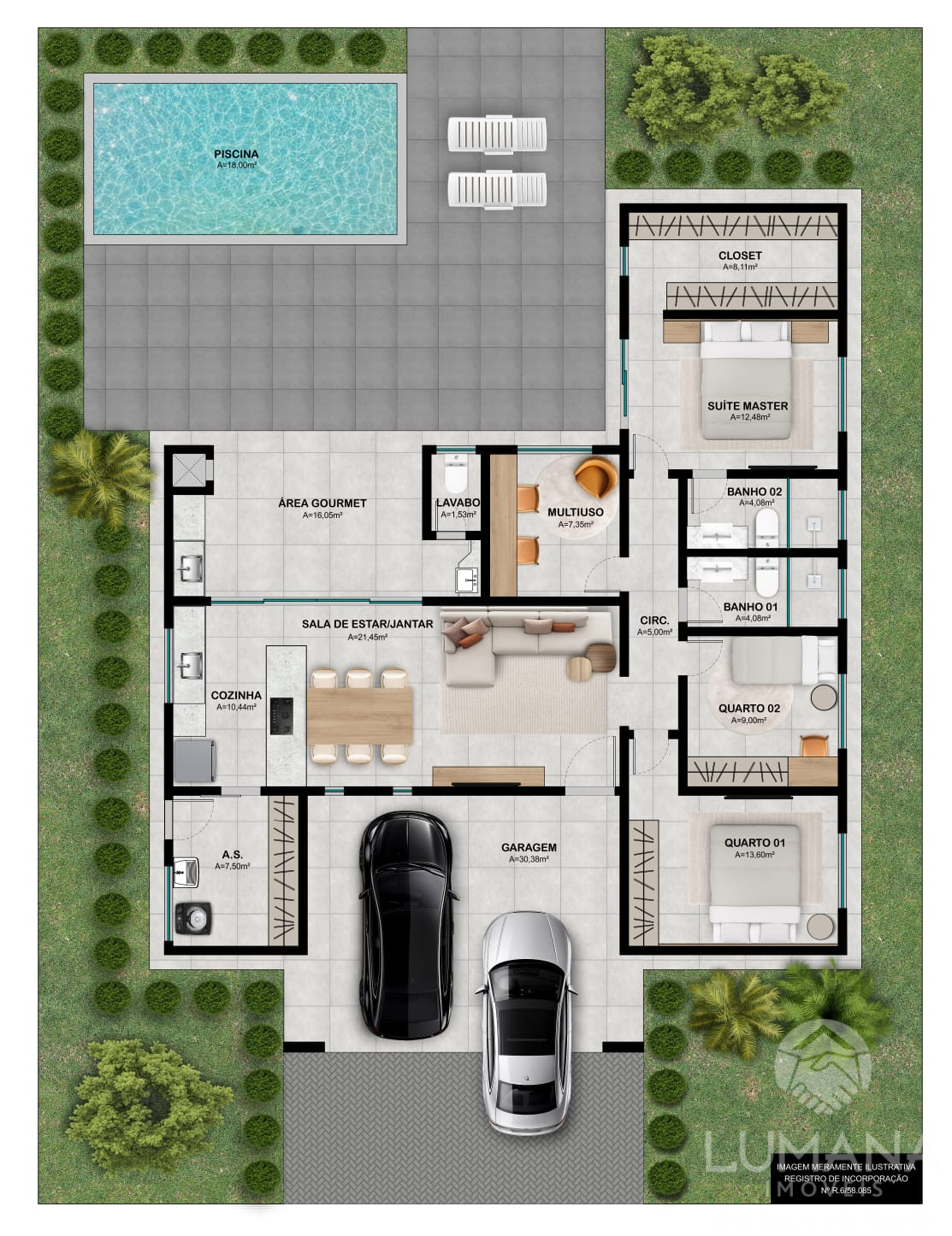 Casa em Residencial Próximo ao centro da cidade